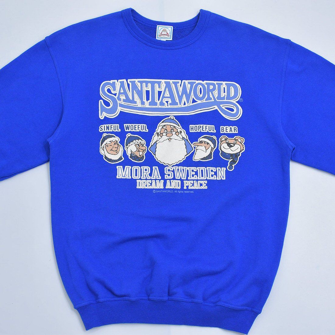 90s 日本製 SANTAWORLD サンタワールド スウェットシャツ ヴィンテージ