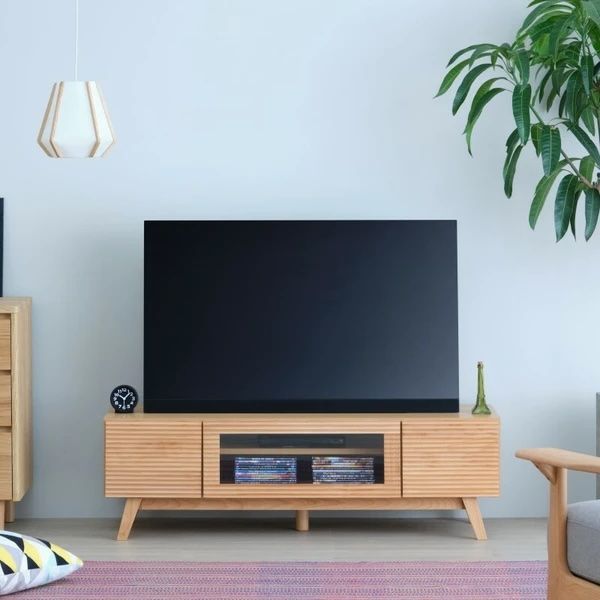 正規取扱店】 ISSEIKI CRESPA TV BOARD 幅120 (AL-NA) テレビ
