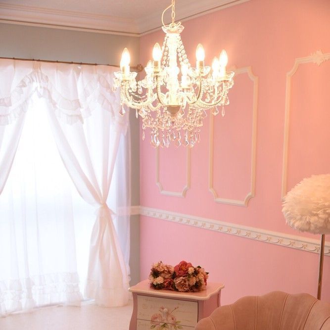 LEDライト付シャンデリア