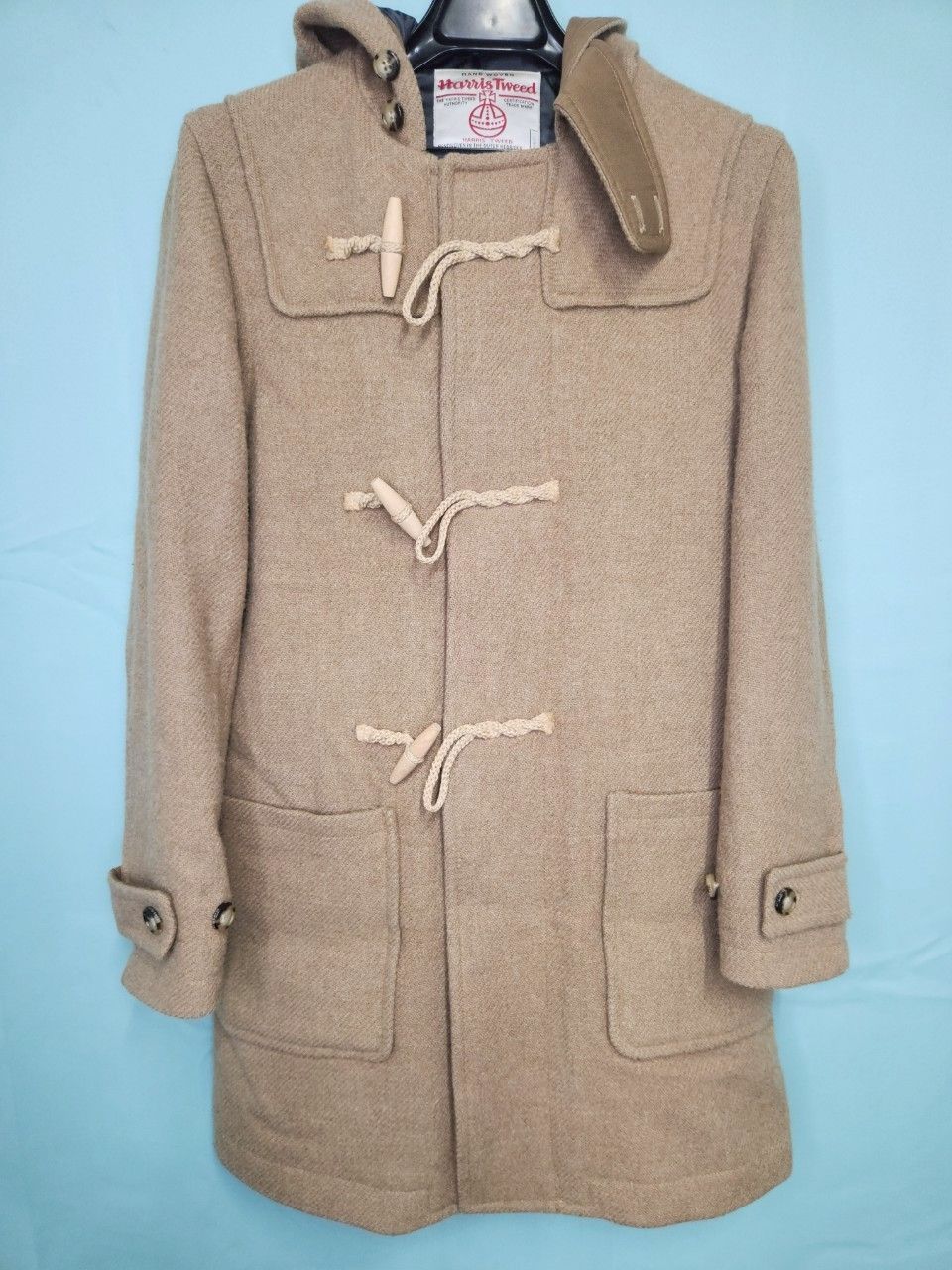 BEAMS PLUS × HARRIS TWEED ダッフルコート S BEAMS+ × Harris Tweed ダッフルコート キャメル Sサイズ