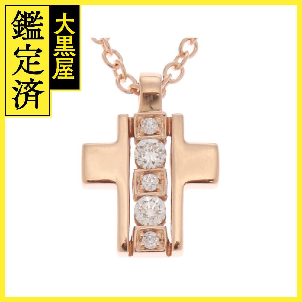 DAMIANI　ダミアーニ 　ミニシンボリ　ネックレス　K18　ピンクゴールド　ダイヤモンド　約2.6g【430】2143300188608