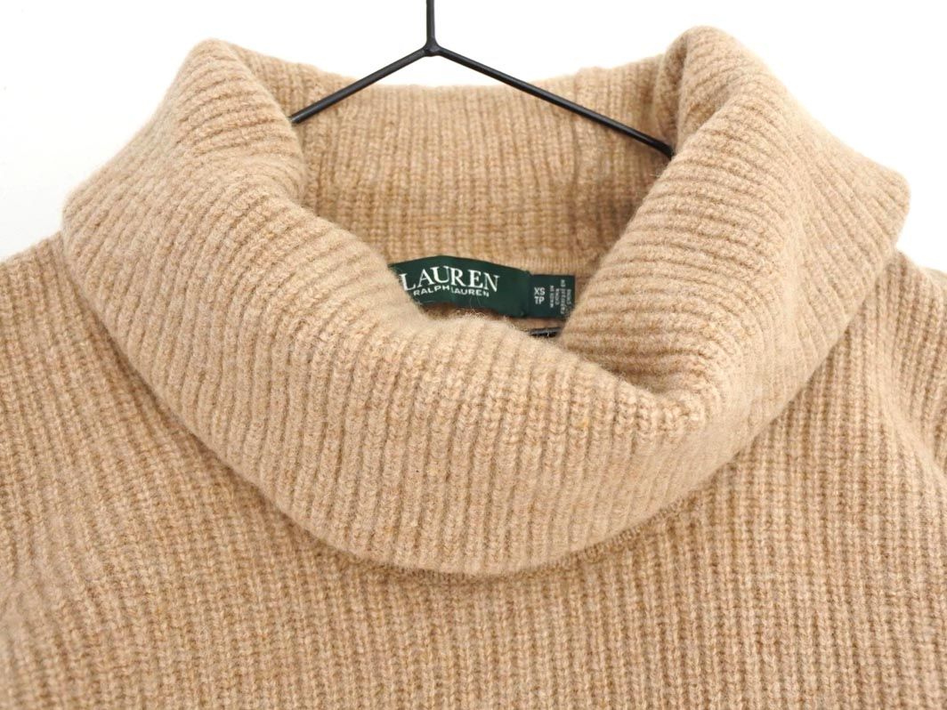 Ralph Lauren ラルフローレン カシミヤ混 タートルネック ニット