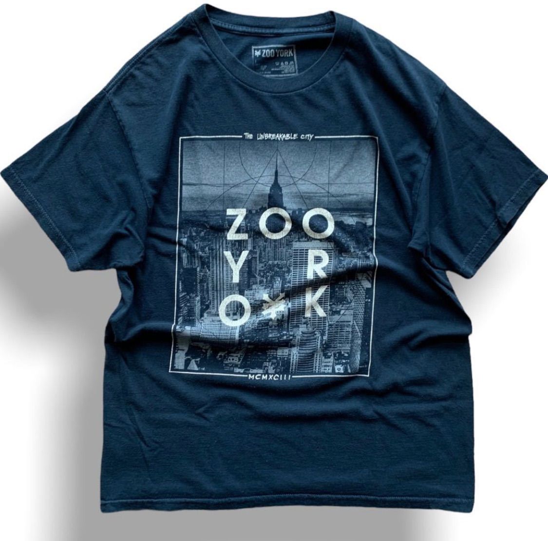 210616PSN37○ ZOO YORK 2000S ズーヨーク skateboard skatetシャツ (L