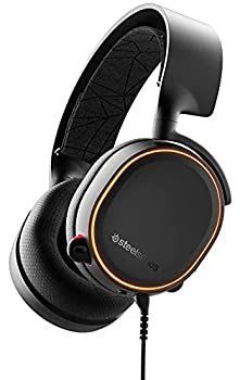 【】SteelSeries ゲーミングヘッドセット マイク付き 有線 密閉型 PC PS5 PS4 Switch 対応 7.1chサラウンド Arctis 5 61504