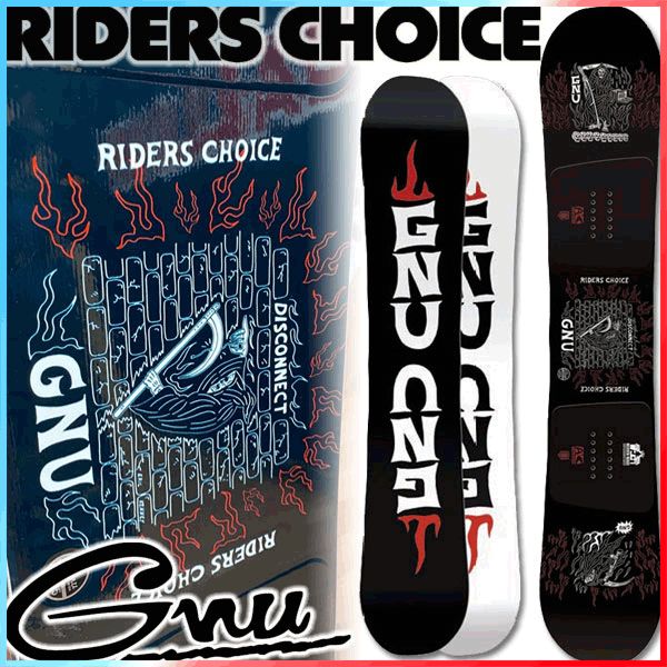 スノーボード gnu riders choice 154.5 GNU Men's Riders Choice Snowboard | Snowboards.com
