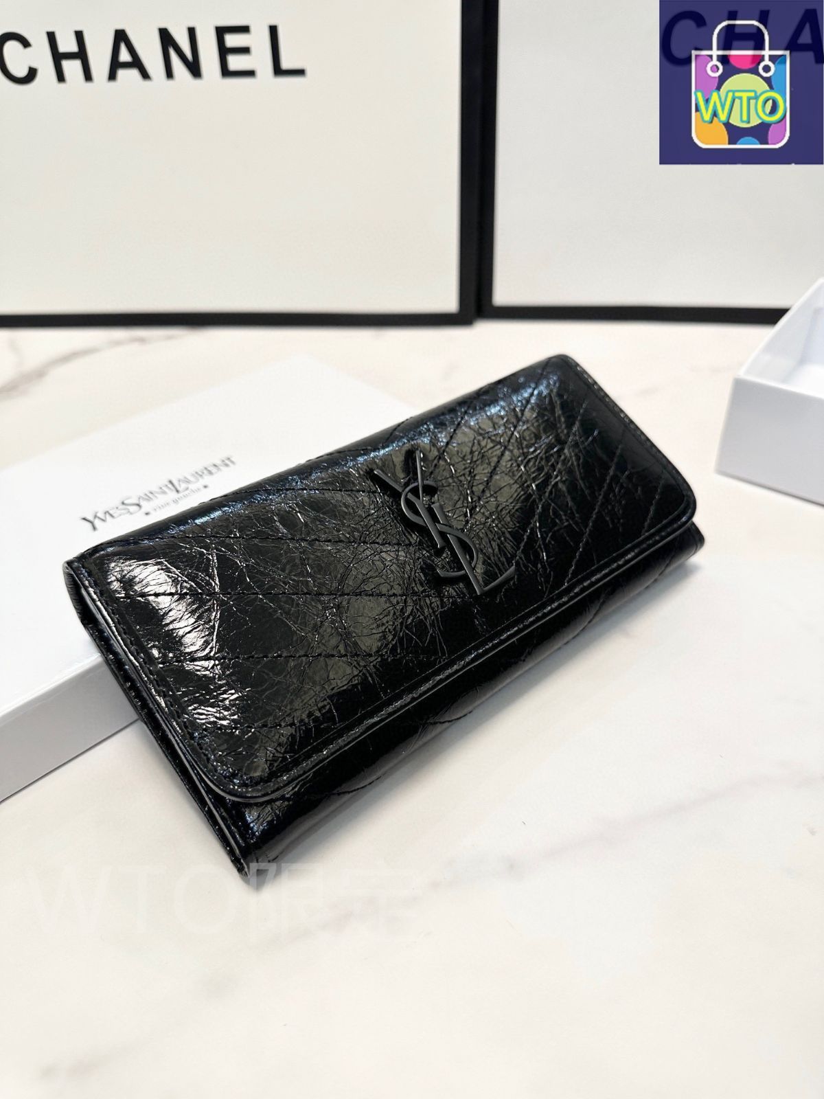 今日特価】YSL サンローラン クラシックシリーズ 高品質レザーと