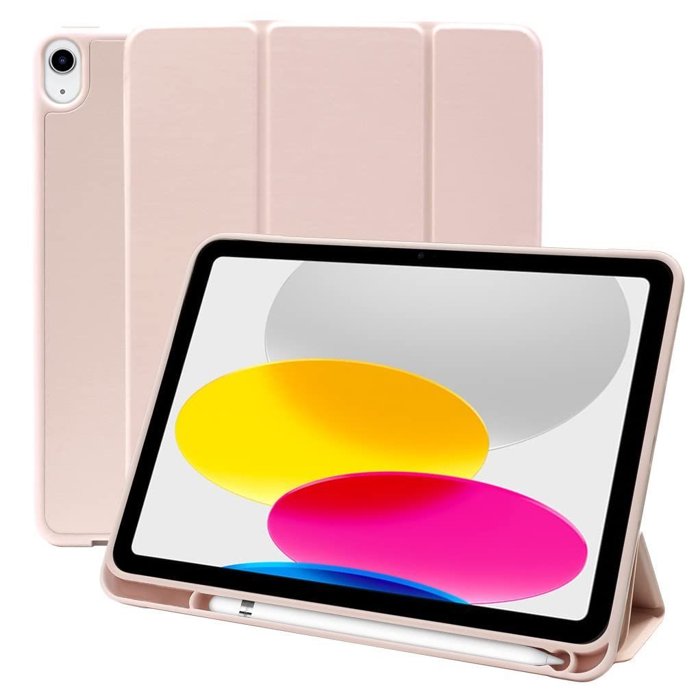 MS factory iPad 第10世代 用 ケース 2022 10.9 インチ ペン収納 耐