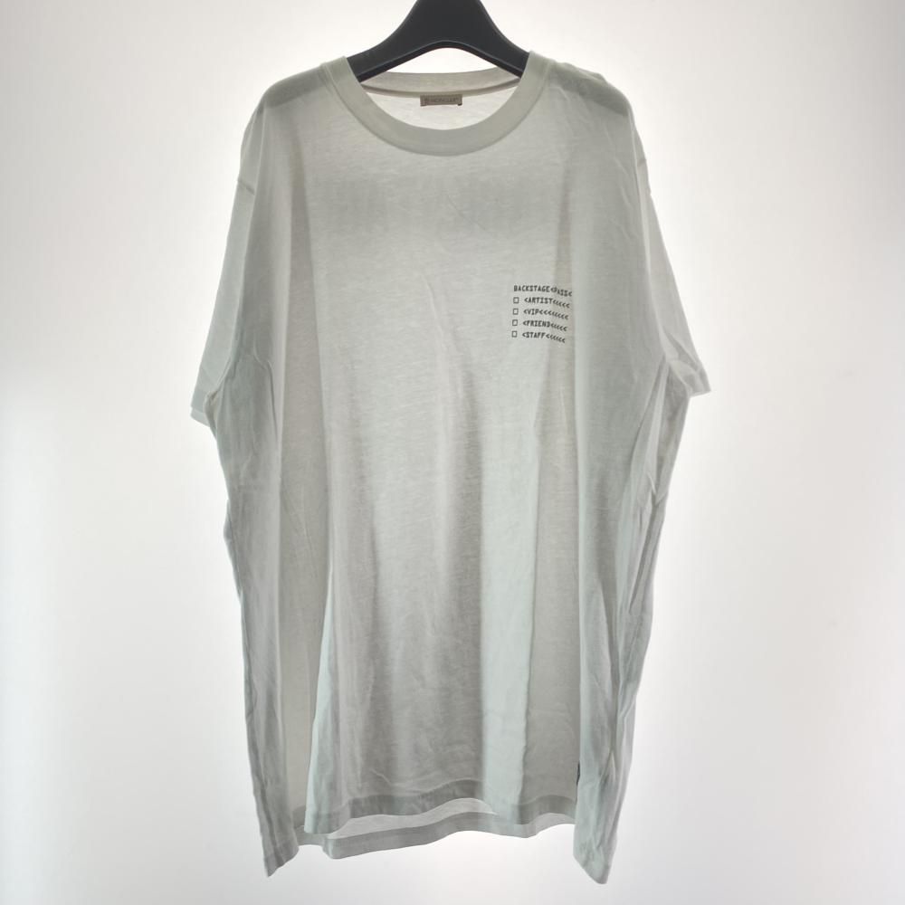 MONCLER×FRAGMENT BACKSTAGE Tee サイズXXL ホワイト モンクレール×フラグメント バックステージ Tシャツ 17