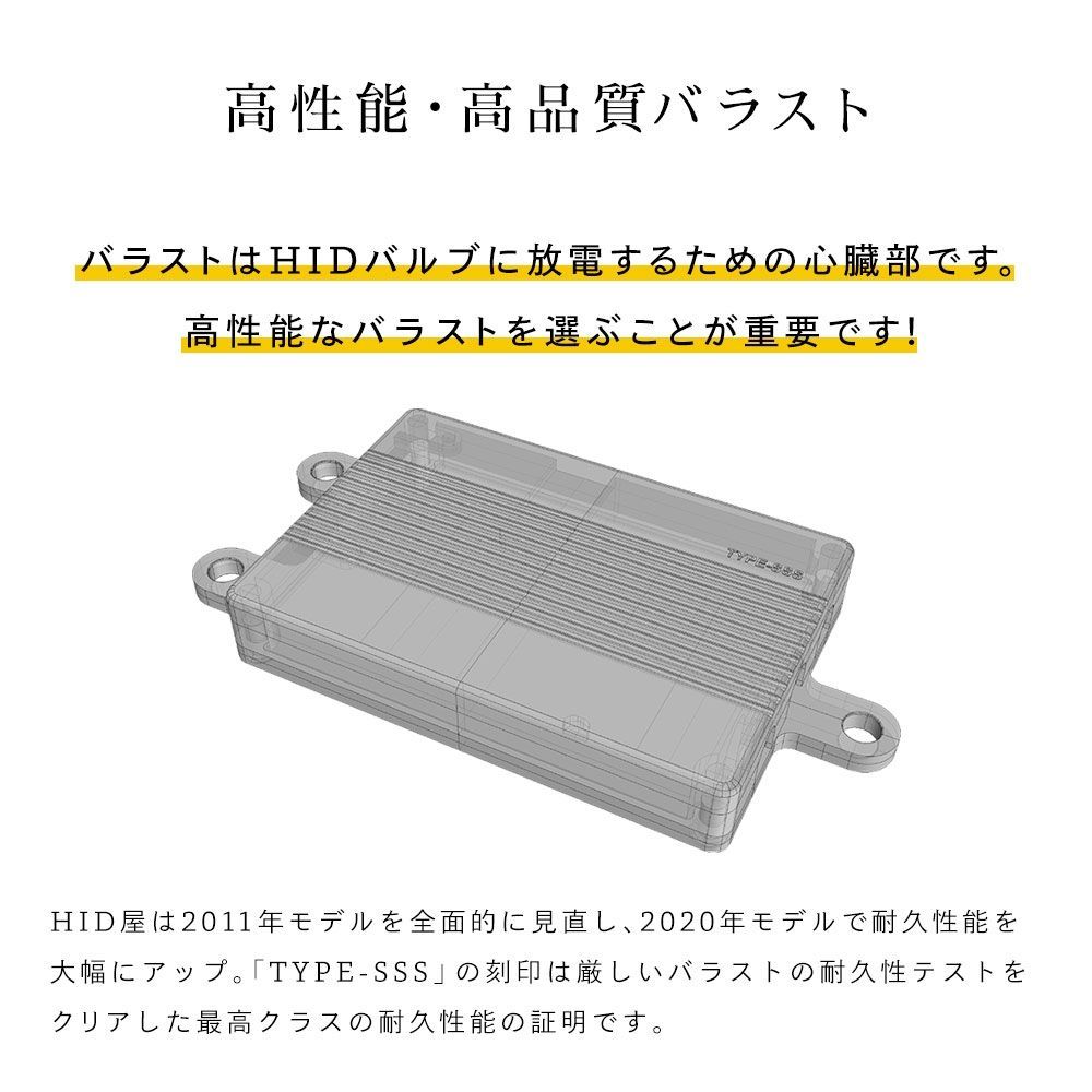 HID屋 公式】HID キット 35W ヘッドライト 6000k H1 H3/H3C H7 H8/H11/H16 H10/HB3 HB4 HID屋  車検対応 - メルカリ