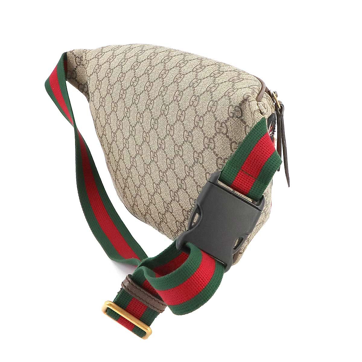 グッチ GUCCI クーリエ GGスプリーム ベルト バッグ ボディ ウエスト ...