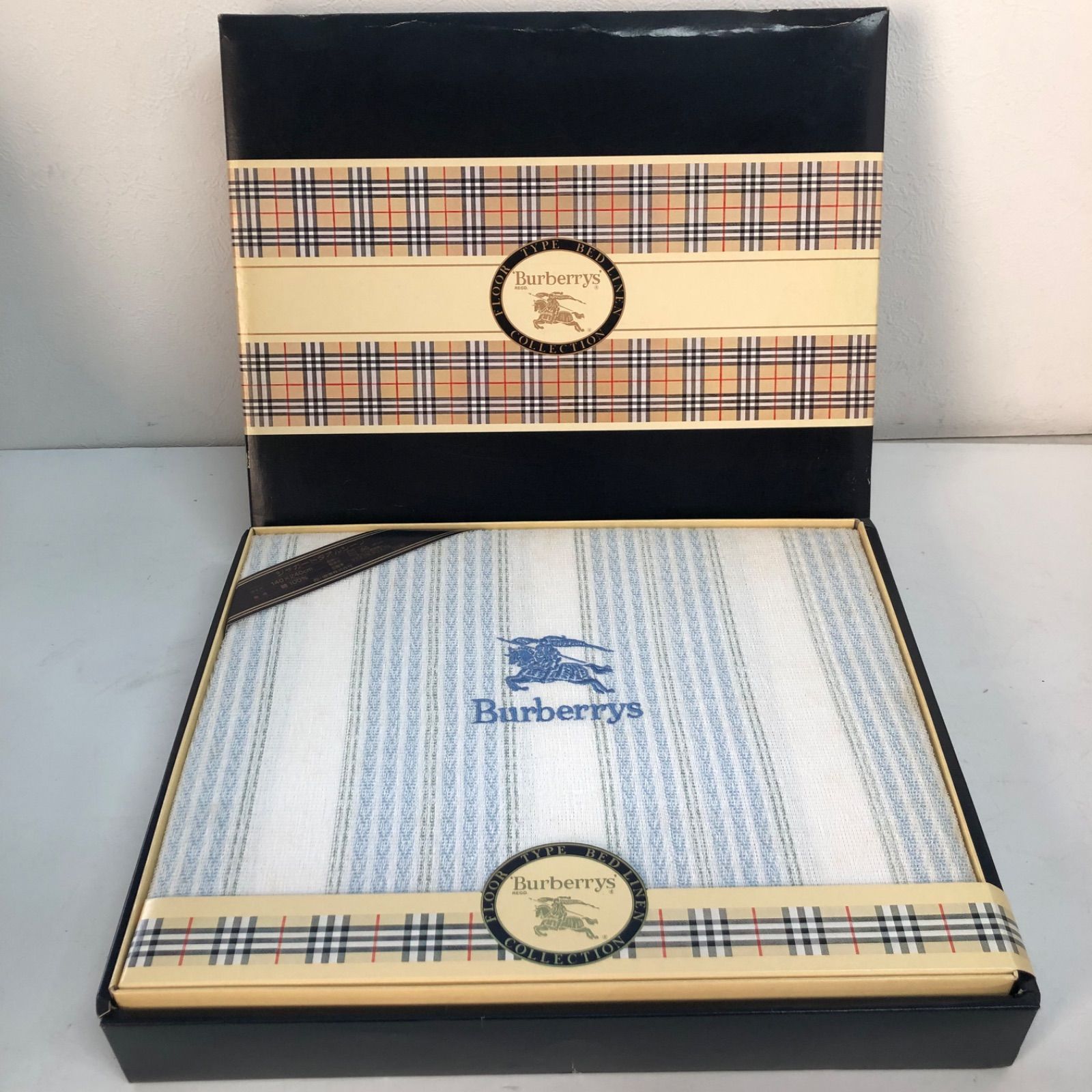 新品 BURBERRY タオルケット ダブルサイズ バーバリー - 寝具