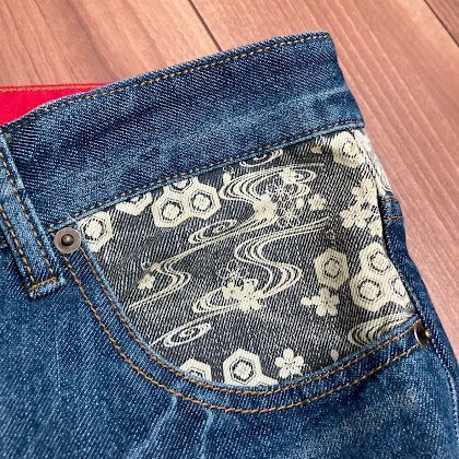 ふぐたいてん 和柄刺繍