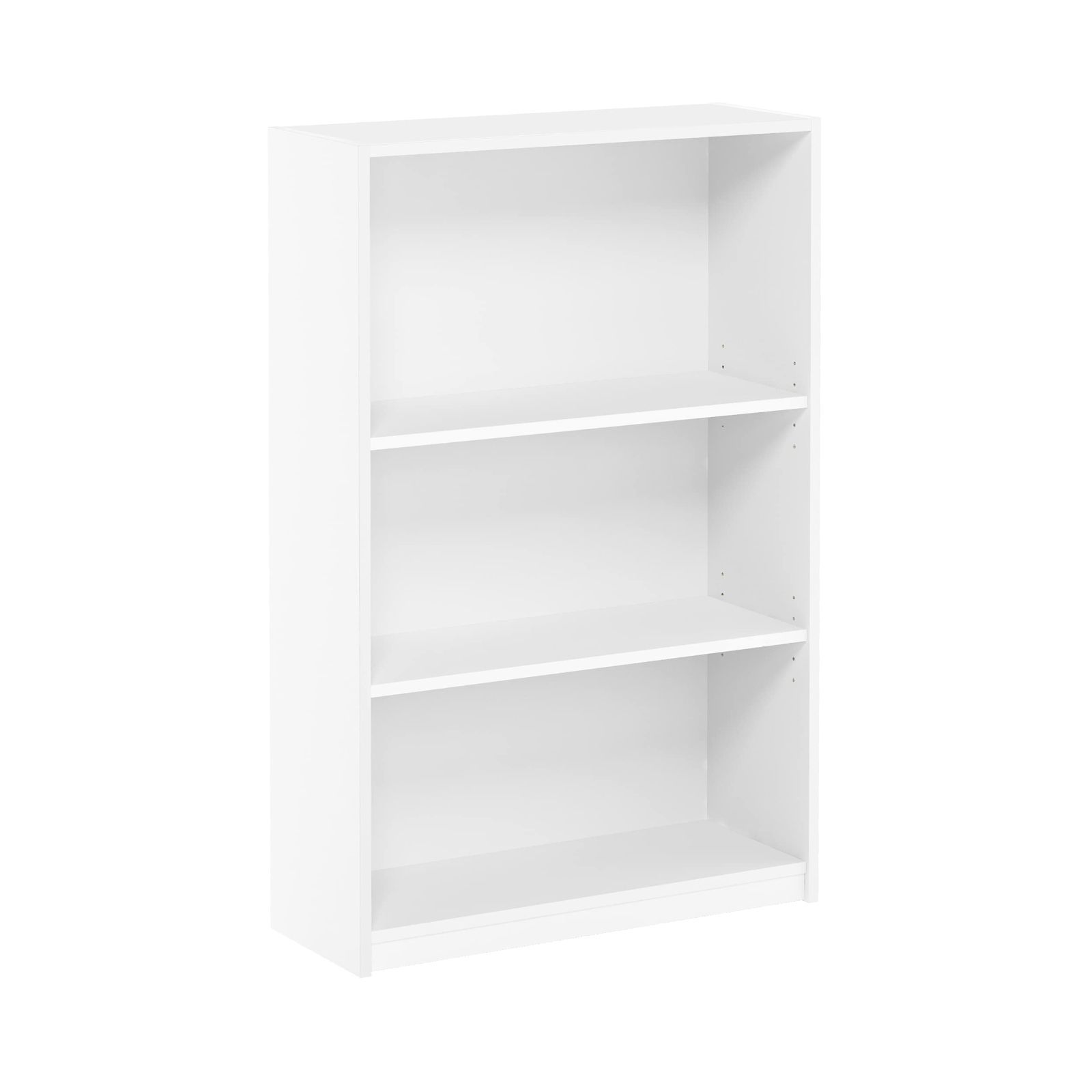 【特価セール】カラー:ホワイト 高さ102×幅62×奥行24cm カラーボックス JAYAシリーズ 14151R1WH 3段 収納棚 本棚 フリノ(Furinno)