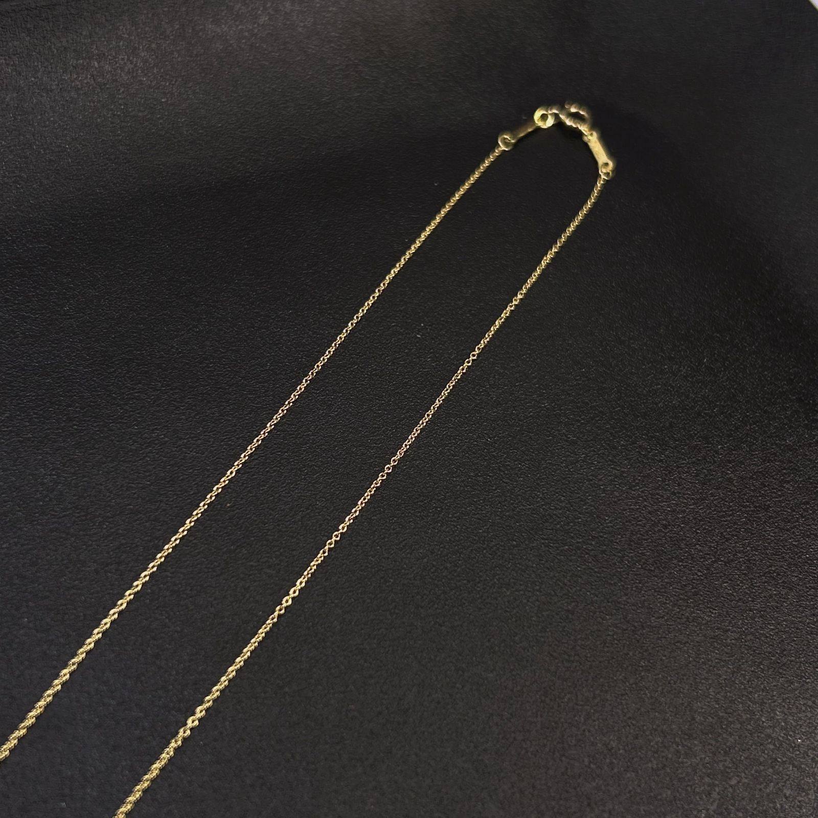 750（K18）ティファニー＆カンパニーのゴールドチェーンネックレス  