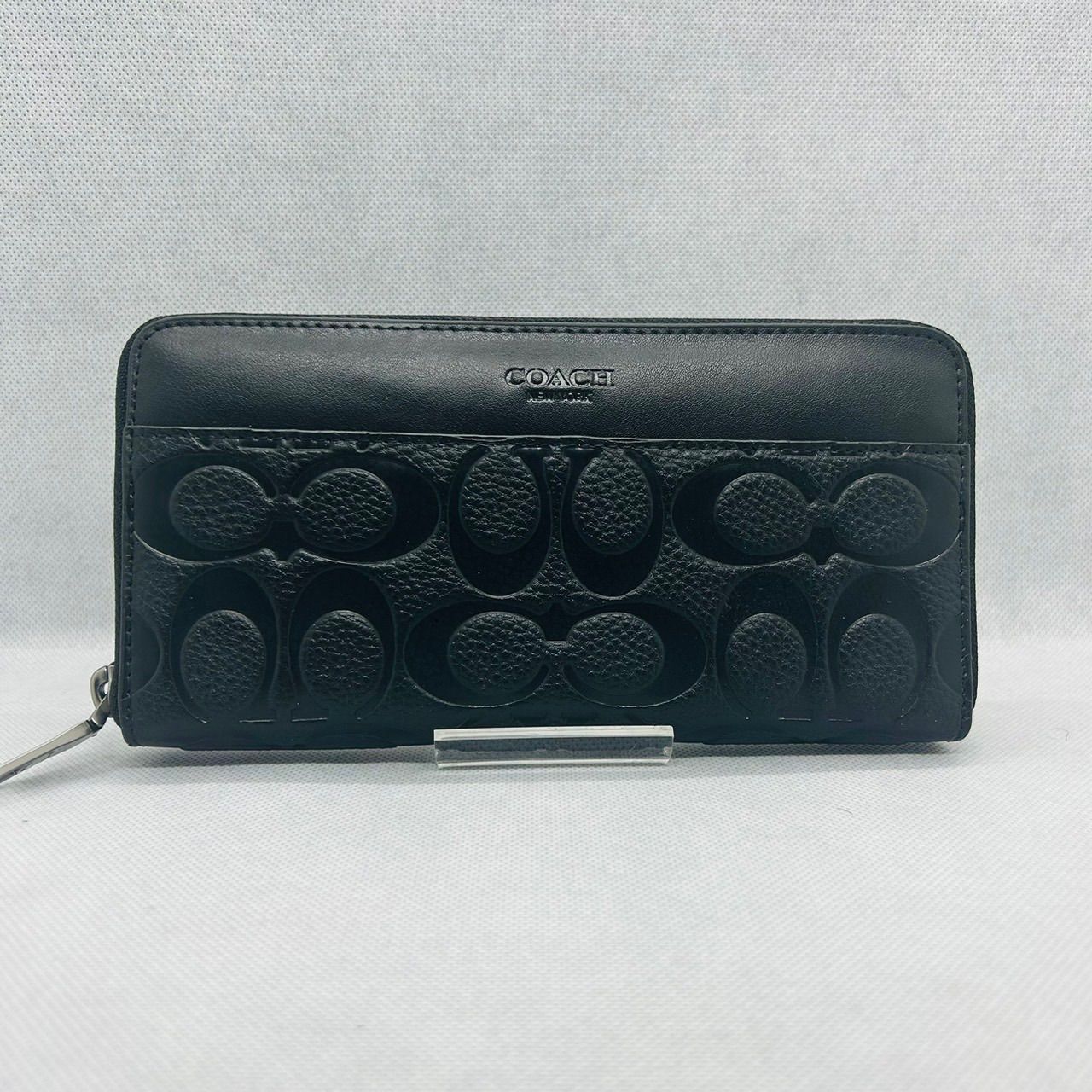 限定セール！COACH F74999 ラウンドファスナー長財布 黒 - KLD FACTORY