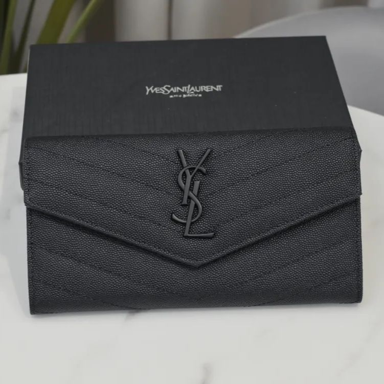 SAINT LAURENT イヴ・サンローラン 長財布 ☆ - メルカリ