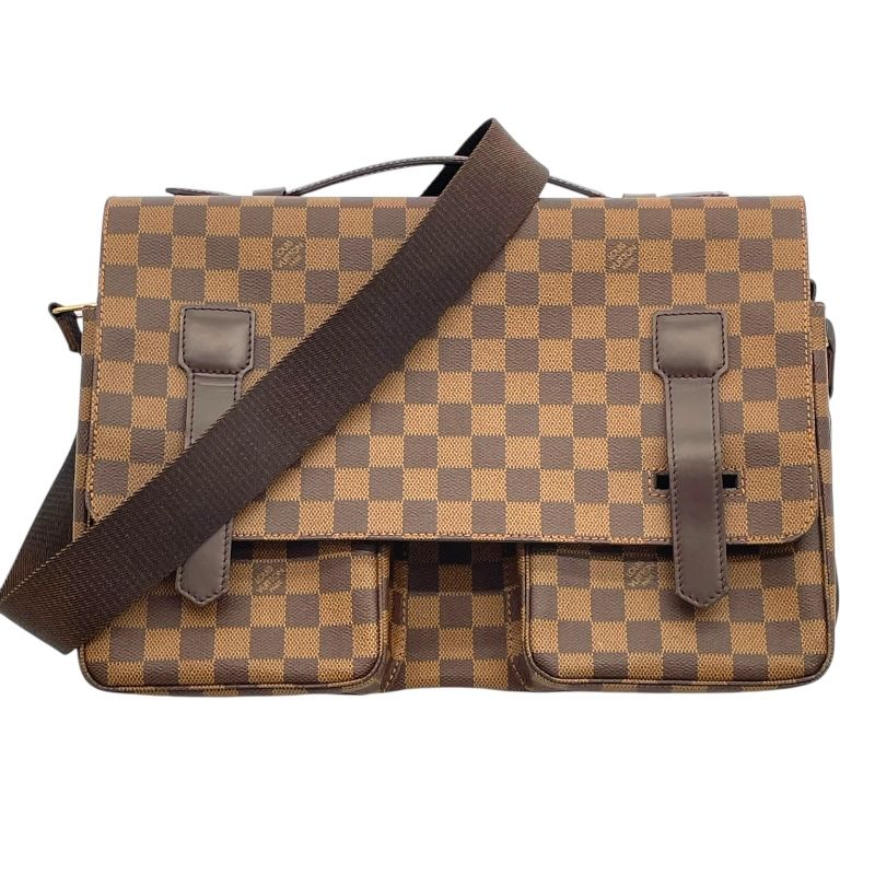ルイ ヴィトン LOUIS VUITTON ブロードウェイ N42270 ブラウン ダミエ メンズ ショルダーバッグ