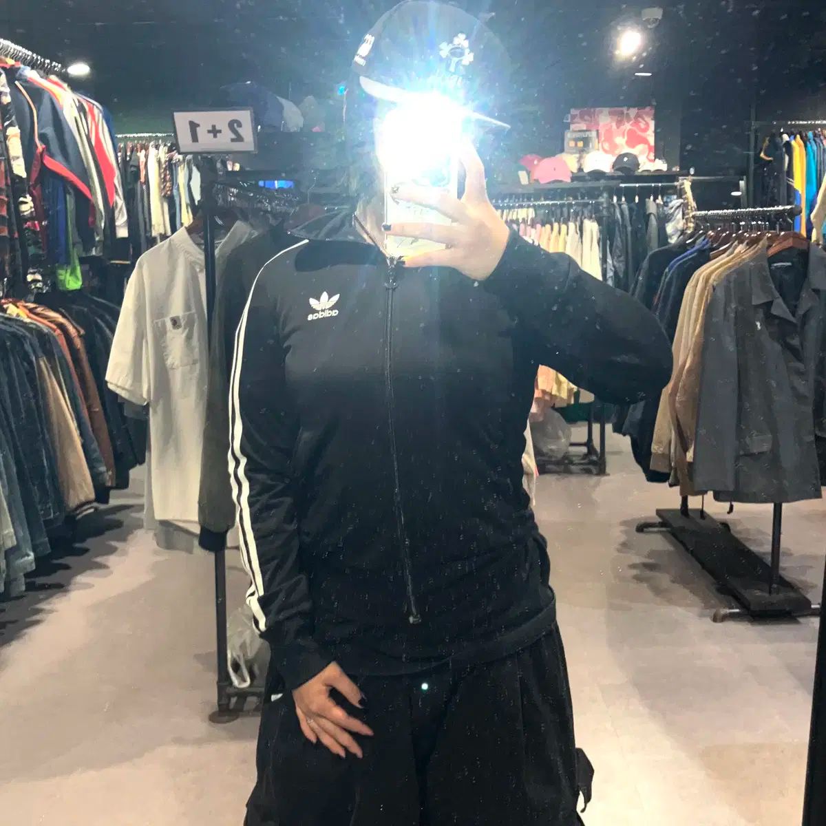 437 Adidas adidas アディダス ジャージ ファイヤーバード 黒