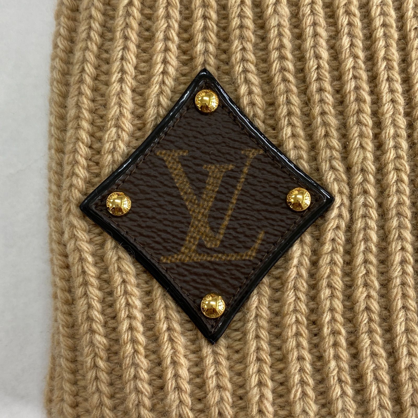 【新品未使用】ルイヴィトン ボネ LVビー二ー モノグラム ニット帽 LOUIS VUITTON - LV ヴィトン モノグラム ボネLVグラディエント