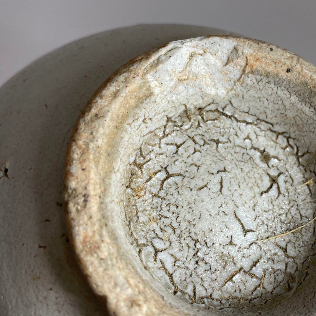 朝鮮古美術　李朝白磁茶碗　P 直径14.5cm 東H5-0903③タサチ 朝鮮古美術 李朝白磁茶碗 P 直径14.5cm 東H5-0903③タサチ