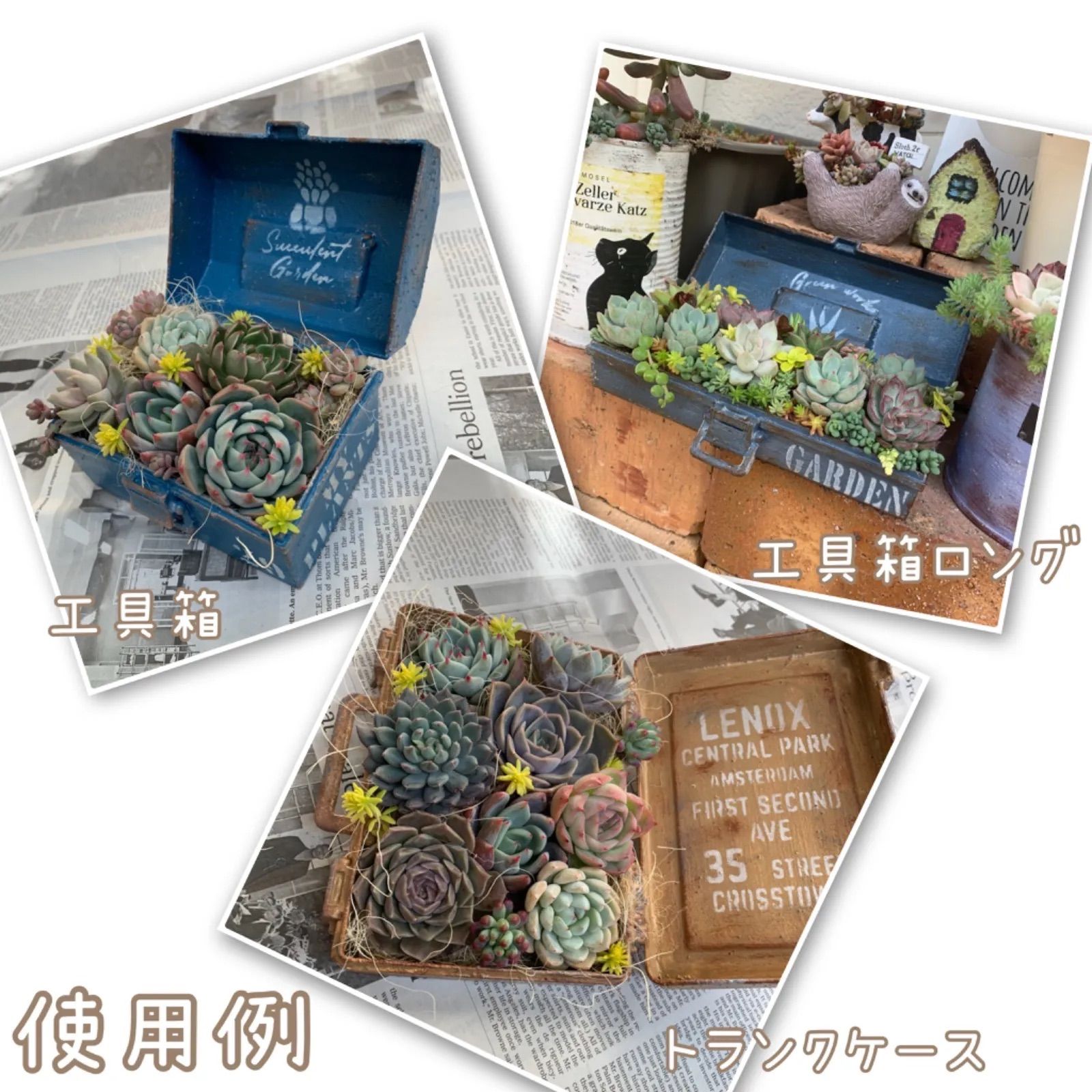 割れ鉢アート⭐ライト⭐プランターセダムリメ缶リメ鉢リメイク鉢 割れ鉢アート⭐ライト⭐プランターセダムリメ缶リメ鉢リメイク鉢