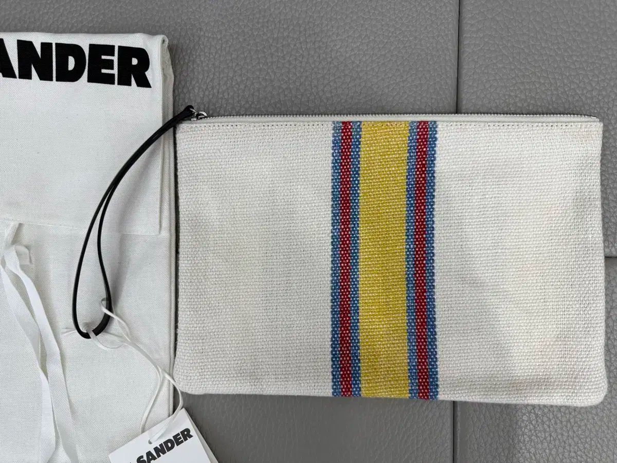 キャンバス クラッチバッグ