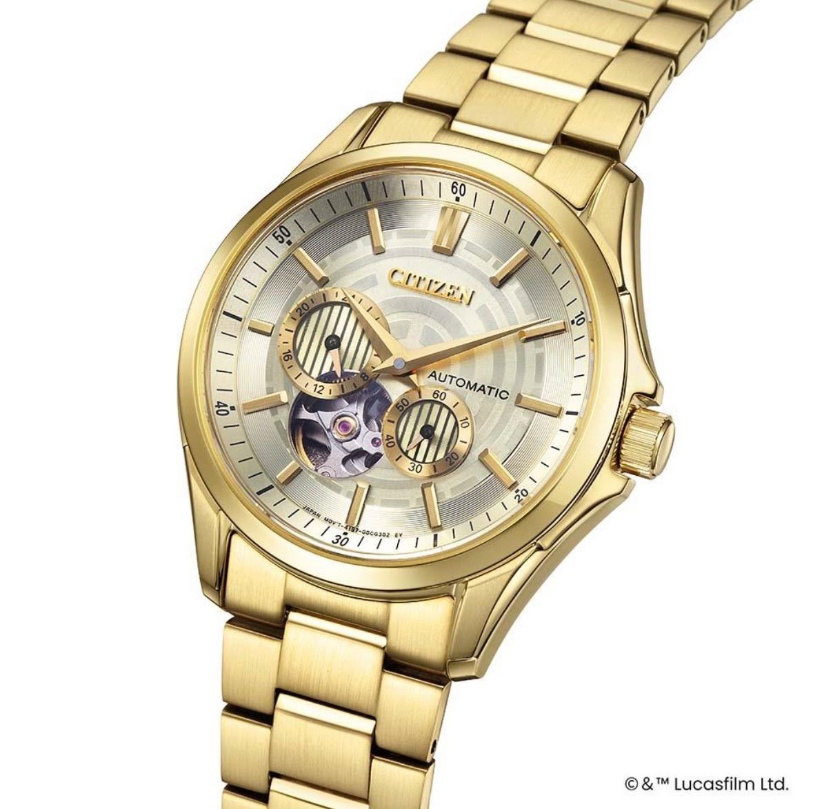 CITIZEN スター ウォーズ C-3PO モチーフ モデル NP1013-53P