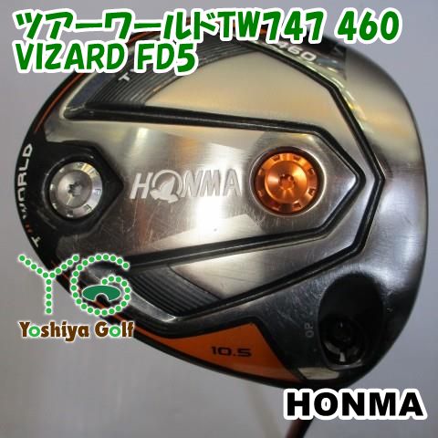ドライバー ホンマ ツアーワールドTW747 460/VIZARD FD5/S/10.5[119723]