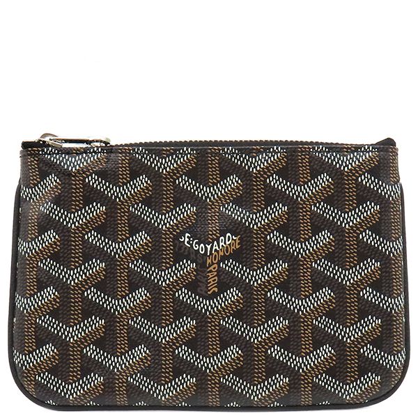 ゴヤール GOYARD ポーチ セナ ゴヤールディンキャンバス ブラック