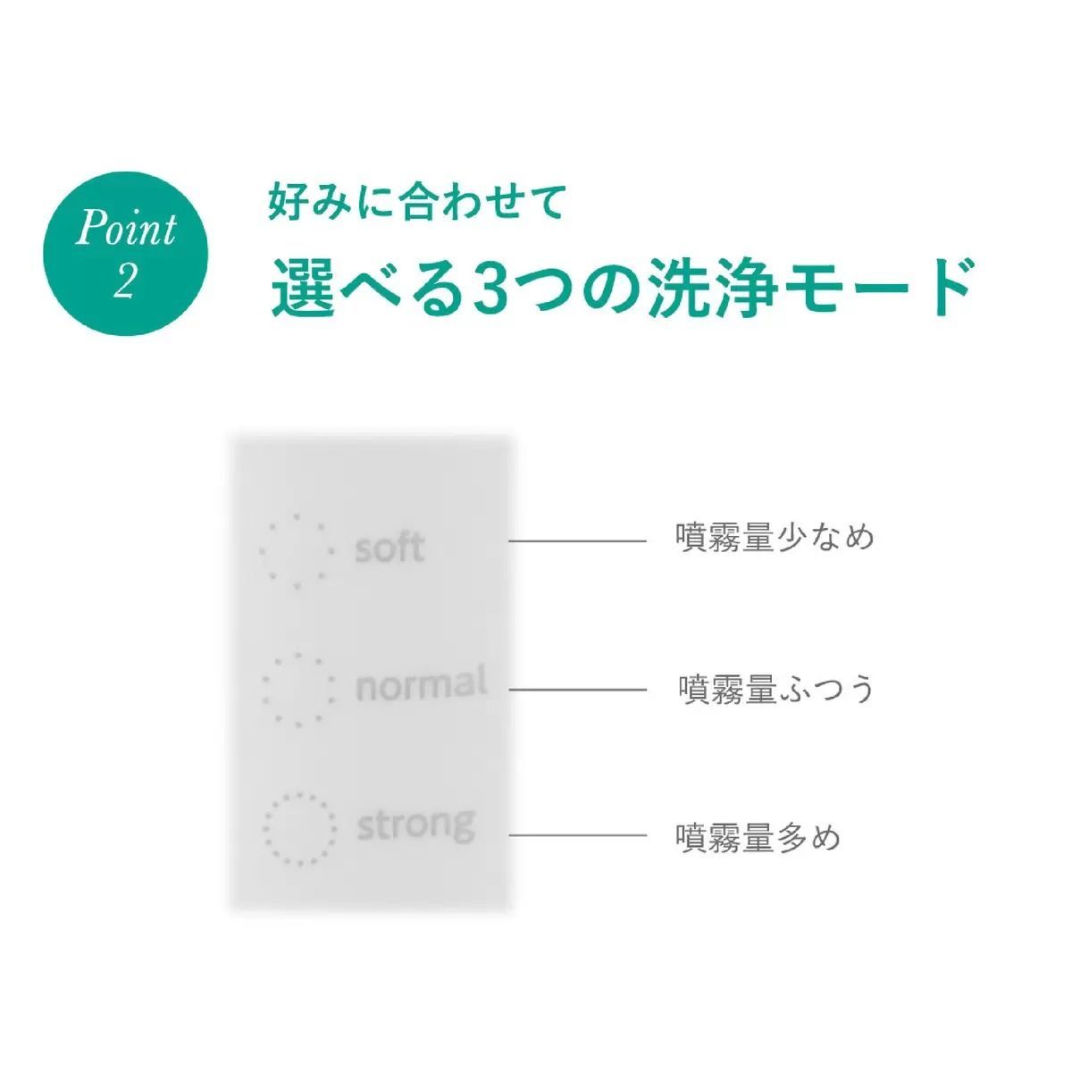 花粉や雑菌などをミストでやさしく洗い流す 低刺激なミストタイプ
