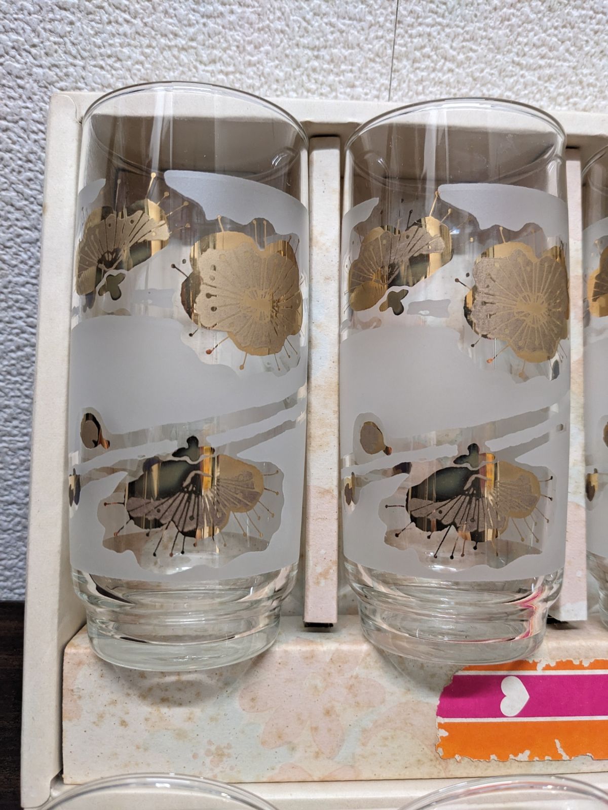 昭和レトロ 佐々木硝子 Lovely5 タンブラー　ST63 ハミング レトロ 昭和 佐々木硝子 Lovely5 タンブラーセット 新品箱入