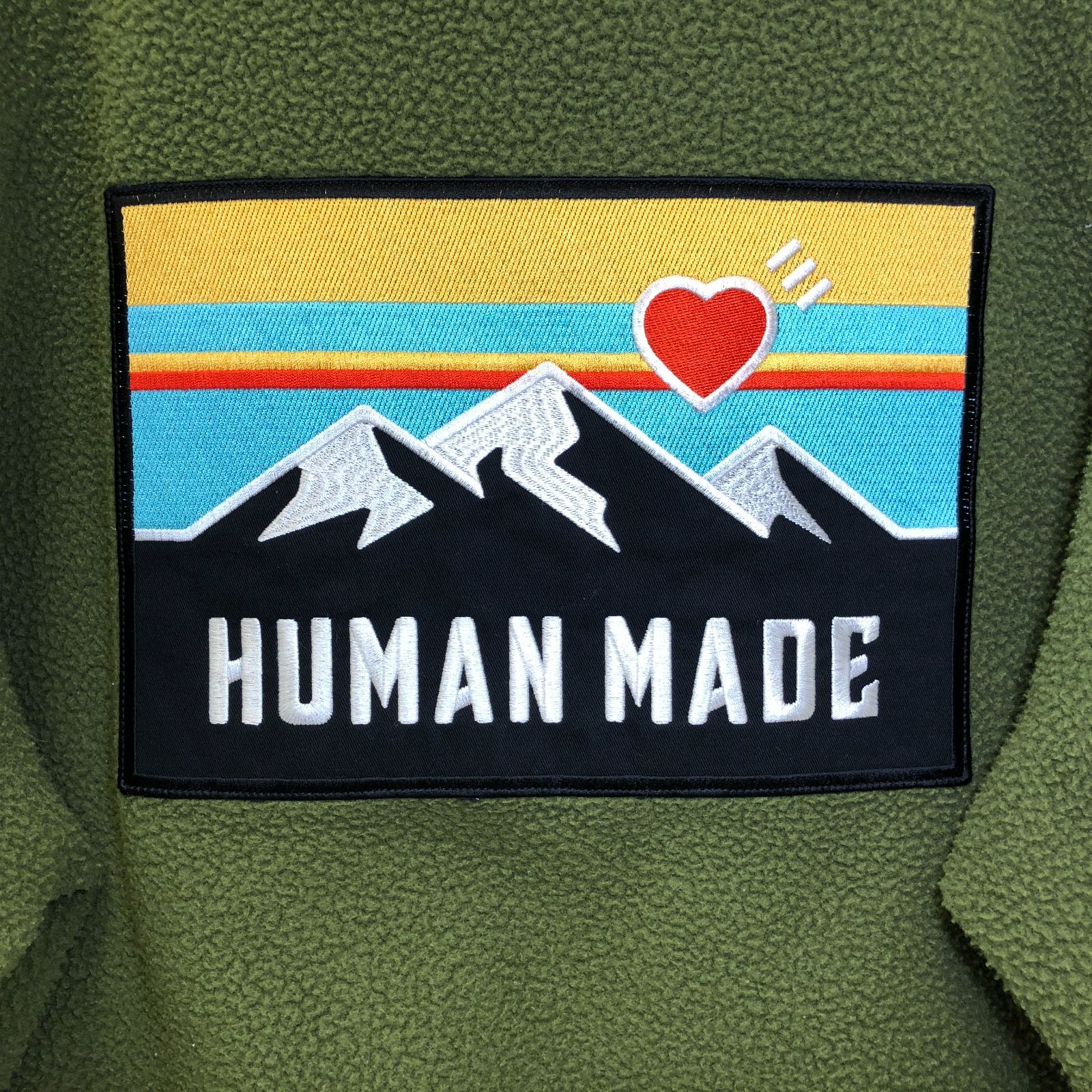 07m0790☆ HUMAN MADE ヒューマンメイド ボアスタンドブルゾン バック ...