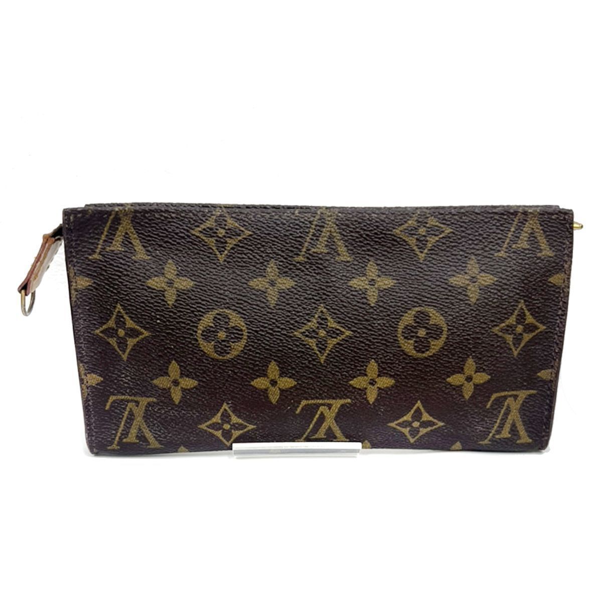 Louis Vuitton ダークブラウン ポーチ LV ルイ・ヴィトン ポーチ セカンドバッグ クラッチバッグ