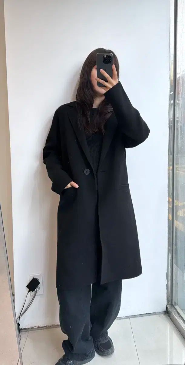 Theoryアウター 美品 専用 Theory セオリー 黒 ウール・アンゴラ A