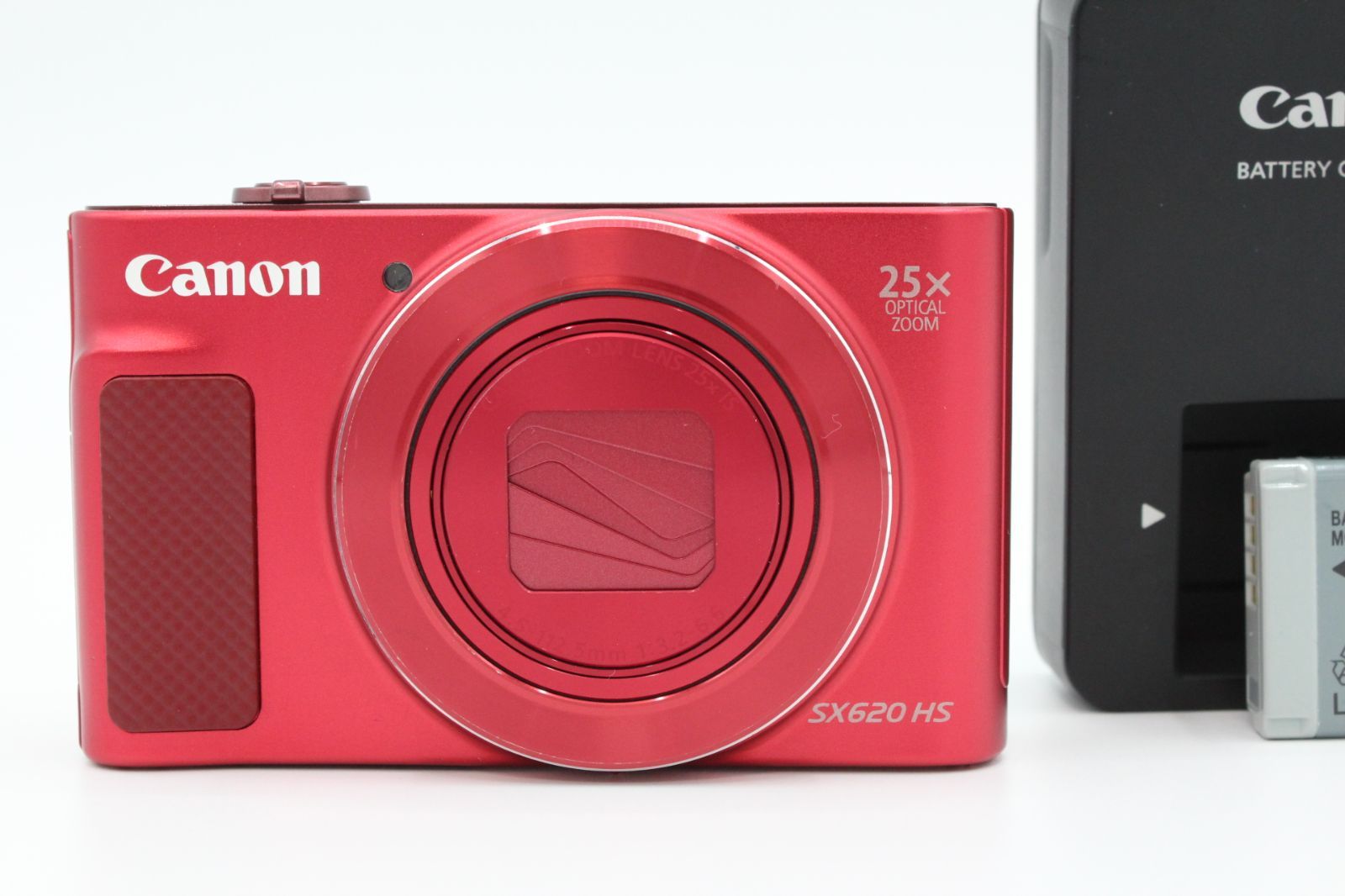 美品】Canon コンパクトデジタルカメラ PowerShot SX620 HS レッド