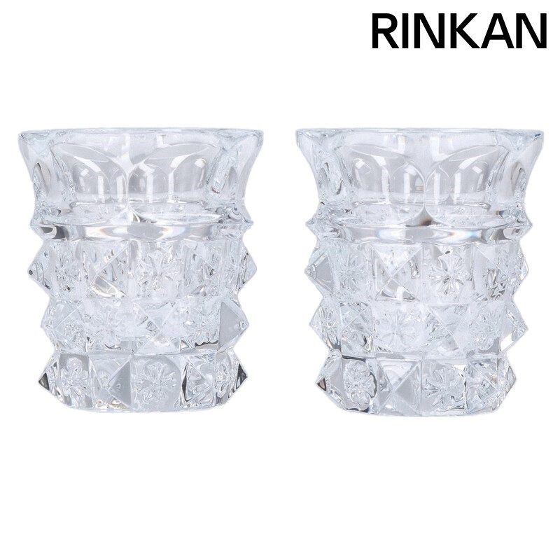 クロムハーツ ×バカラ Baccarat TUMBLER PYRMD SET ピラミッドプラスクリスタルグラス メンズ