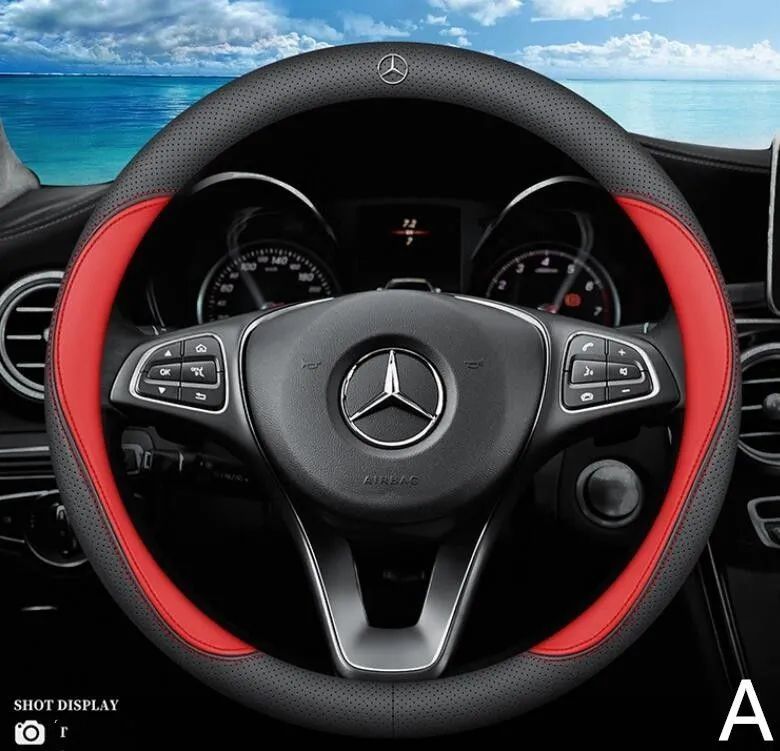 新品 ☆ メルセデス・ベンツ Mercedes Benz エンブレム O型 ハンドルカバー 滑りにくい ステアリングカバー A ~ Dは選択可能  W290 W190 GT43 GT53 GT63 Pirelli - メルカリ