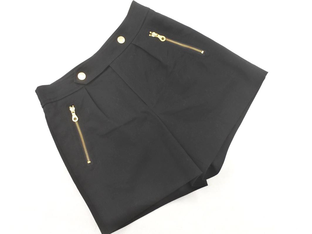 BURBERRY BLUE LABEL ショート丈ジャケット 黒 金ボタン 美品 BURBERRY BLUE LABEL レザージャケット ラムレザー 羊革