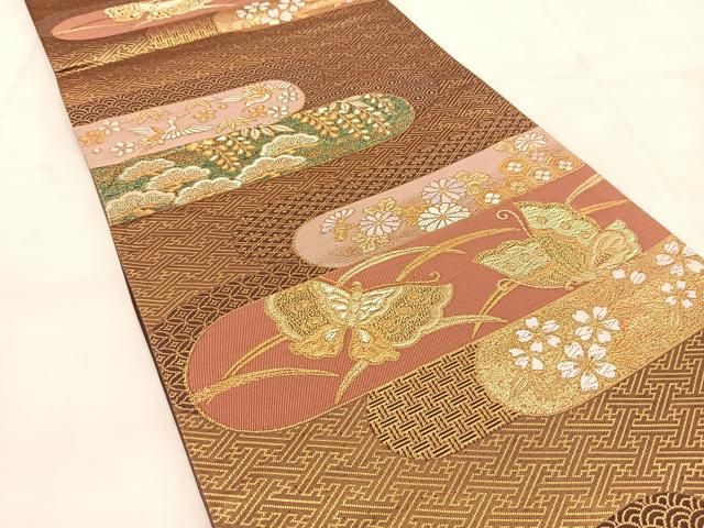 平和屋着物＃羽織 総絞り 蔦の葉文 正絹 逸品 BAAU0020gt