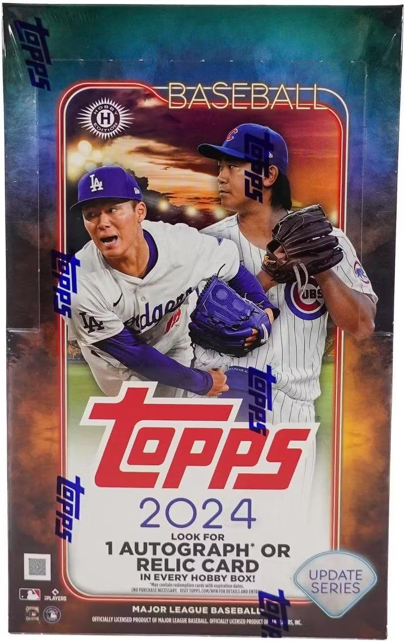 2024 Topps Update Series Baseball HOBBY box(1 Autograph Or Relic Per Box) 