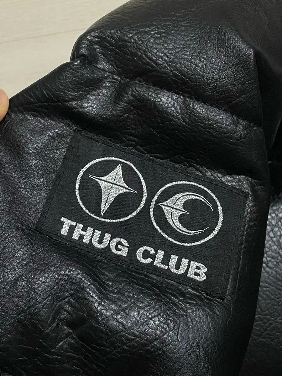 Thug Club ダウンジャケット Black War Life Down Jacket by Thug Club on Sale