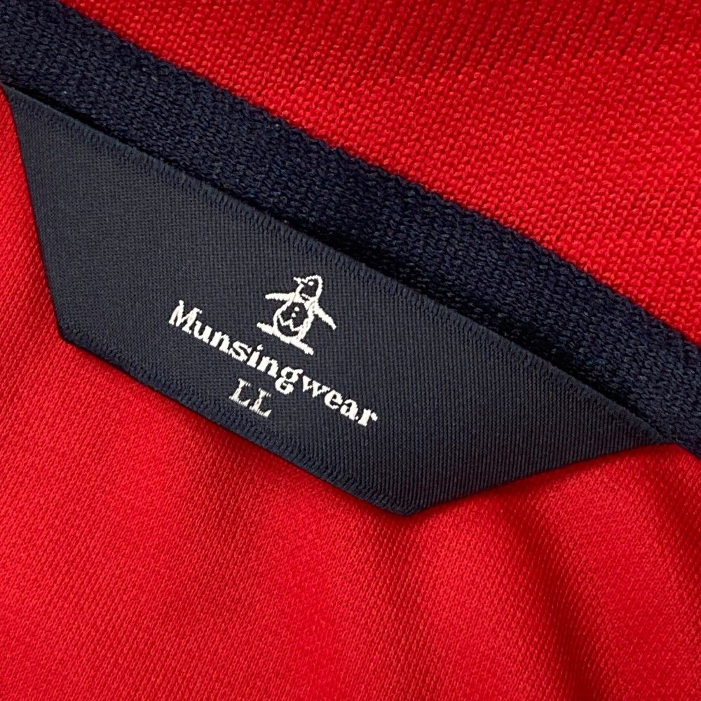 サイズ：LL MUNSING WEAR マンシングウェア フロントロゴ 長袖