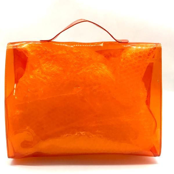 HERMES エルメス ビニール ケリー クリア ハンド バッグ HERMES エルメス ビニール ケリー クリア ハンド バッグ