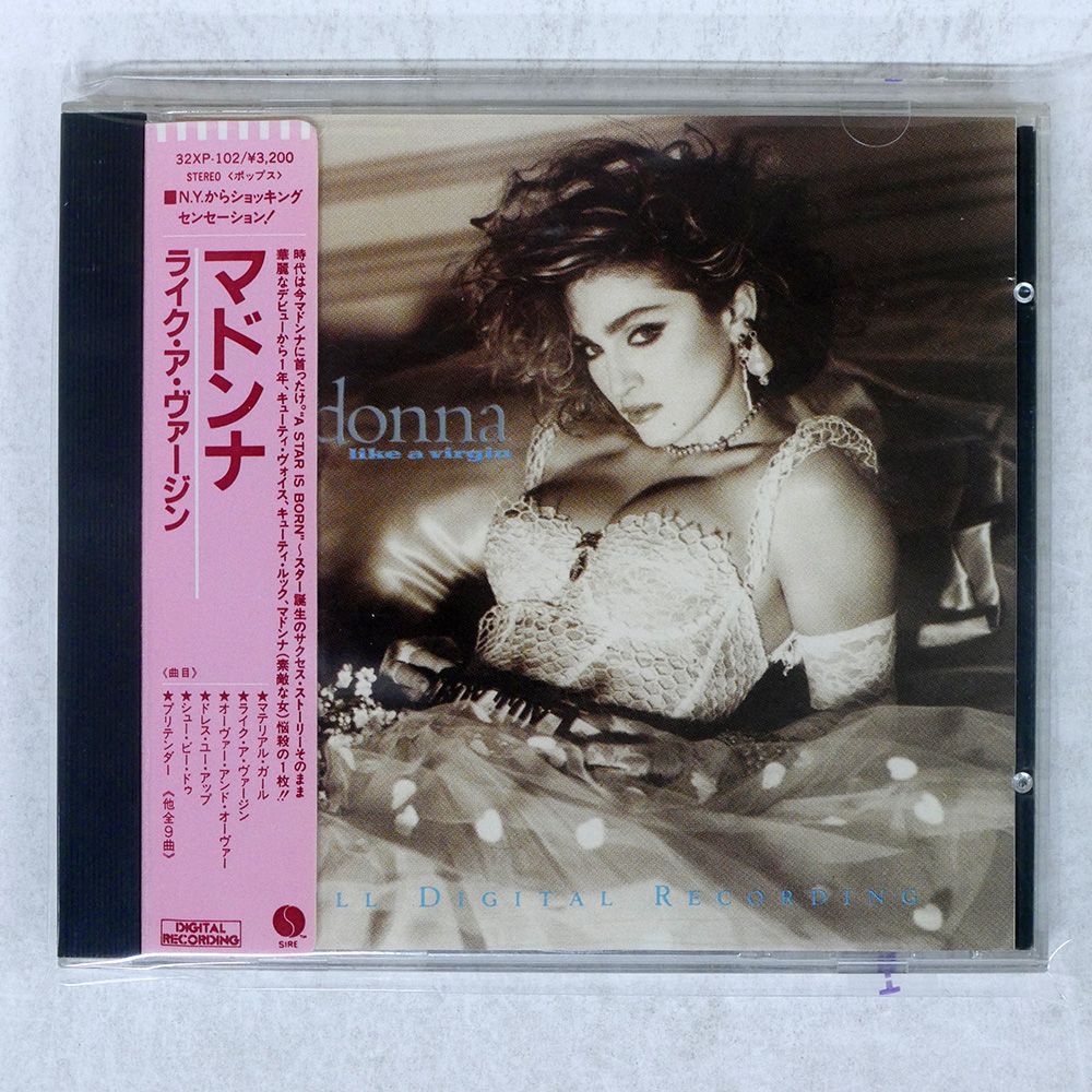 シール帯 国内盤 マドンナ/ライクアヴァージン/SIRE 9 251572 CD