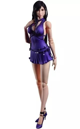 中古】フィギュア PLAY ARTS改 ティファ・ロックハート -ドレス Ver