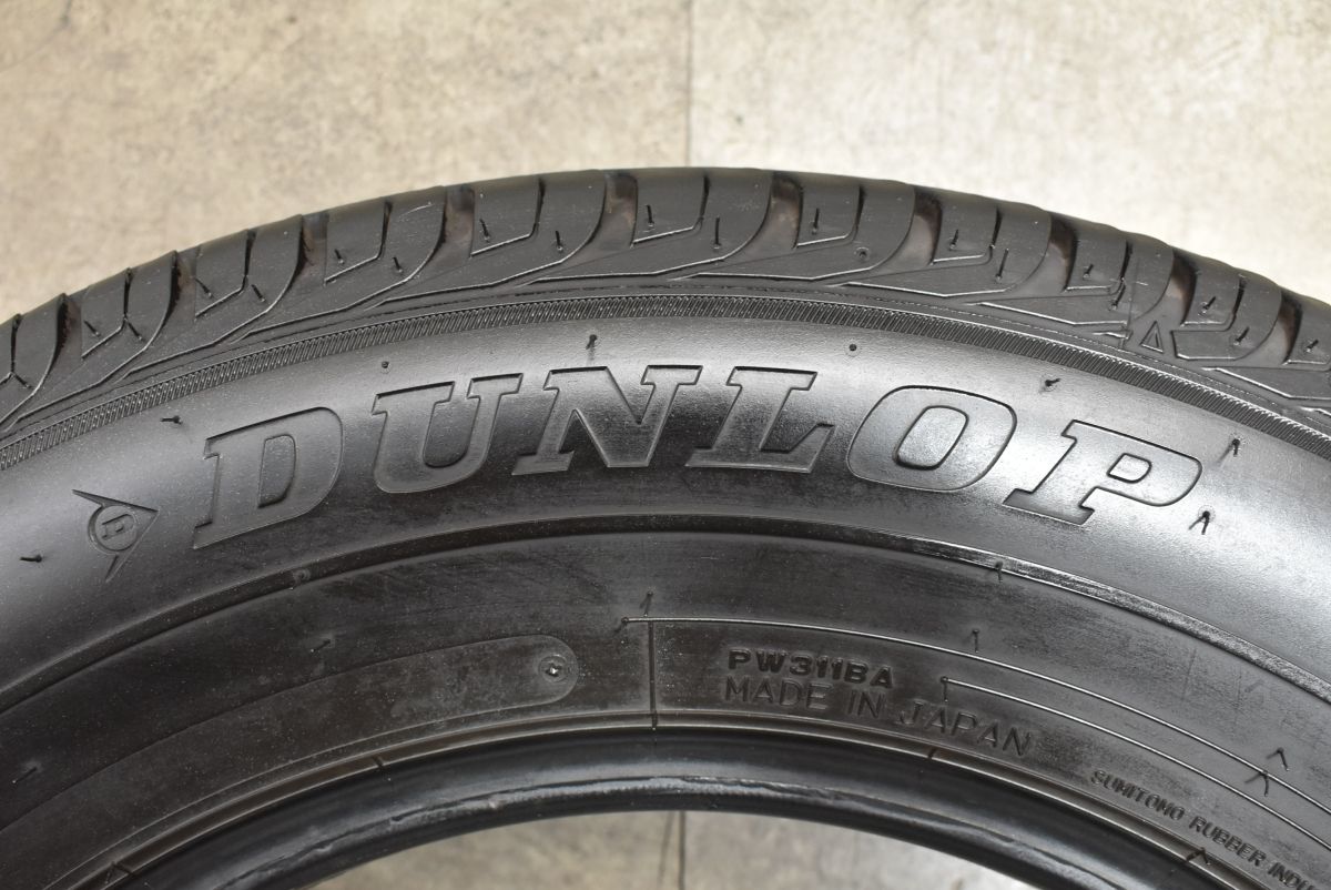 走行短め DUNLOP GRANDTREK PT3 175/80R15 15インチ 夏タイヤ 4本 19年 