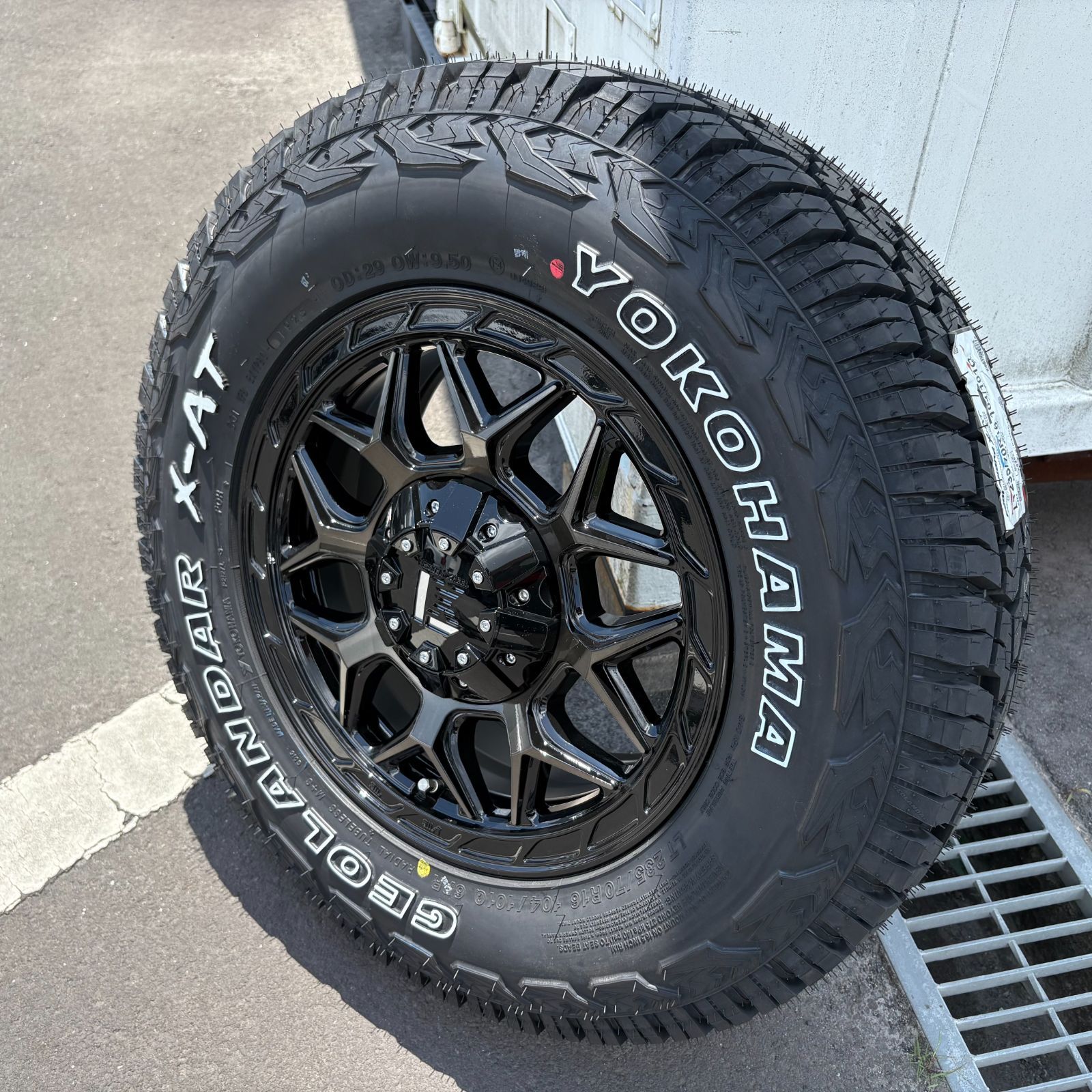 新品4本セット【車検対応】デリカD5 RAV4 16インチ タイヤホイール