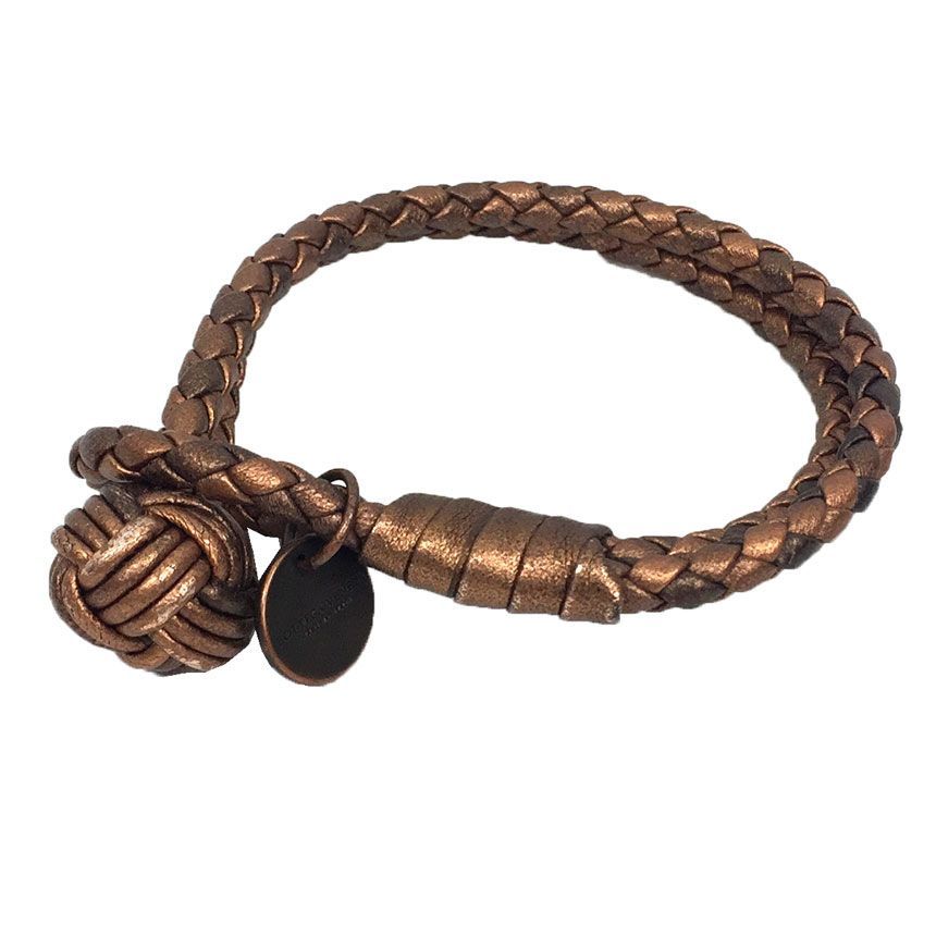 正規品⭐️美品⭐️BOTTEGA VENETA 男女　ブレスレット　イントレチャート BOTTEGA VENETA ボッテガヴェネタ ブレスレット/バングル