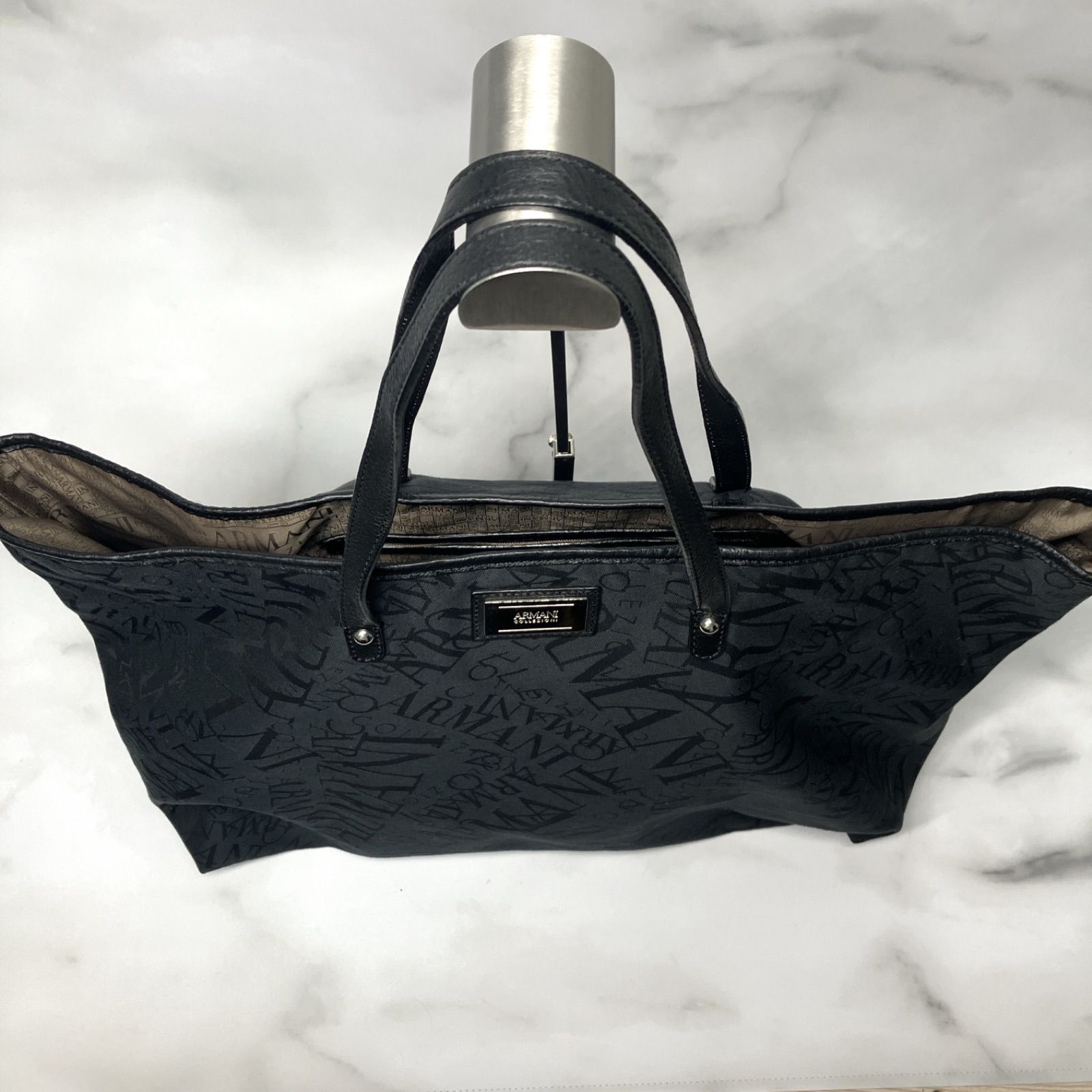 美品】ARMANI COLLEZIONI アルマーニコレツォーニ バッグ ハンドバッグ 