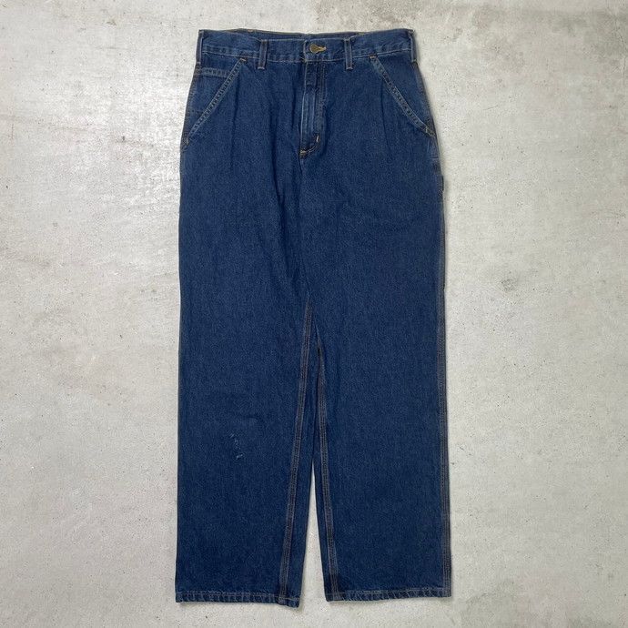 Carhartt カーハート W36L32 ワイドデニムペインターパンツ 濃いめ